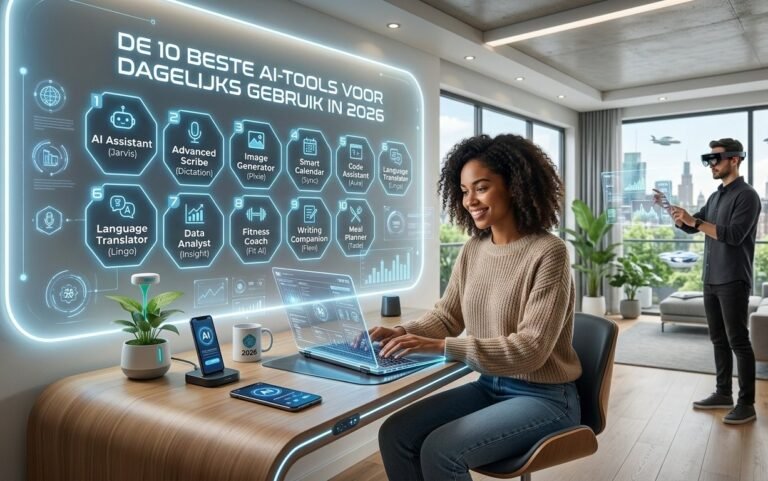 De 10 beste AI tools voor dagelijks gebruik in 2026