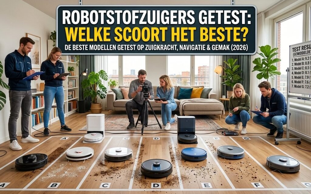 Robotstofzuigers getest welke scoort het beste