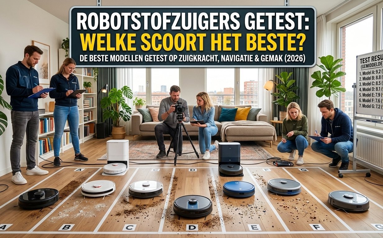 Robotstofzuigers getest welke scoort het beste